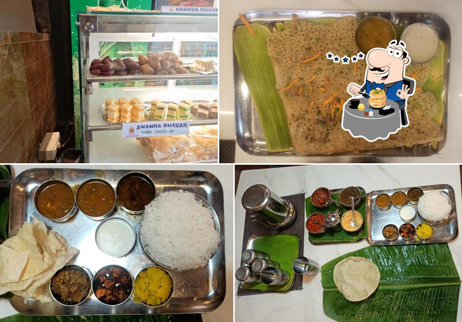 Food at Hotel Ananda Bhavan