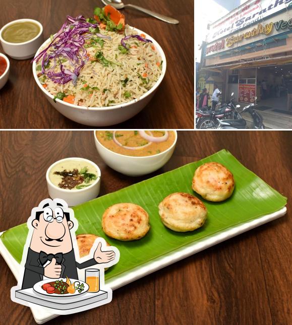 Food at Hotel Sarathy