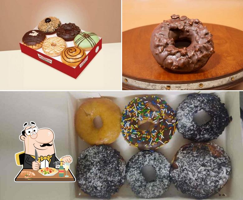 Food at Krispy Kreme - Doughnuts & Coffee