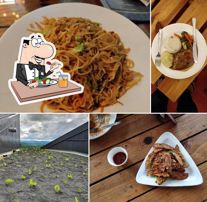Food at Living Roof Shillong- Hotel & Cafe