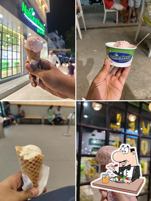 Food at Natural Fresh Ice Cream