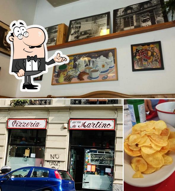 Dai un'occhiata agli interni di Da Martino