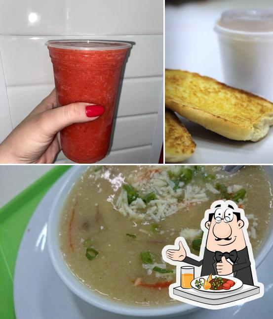 Platos en Banana Sucos