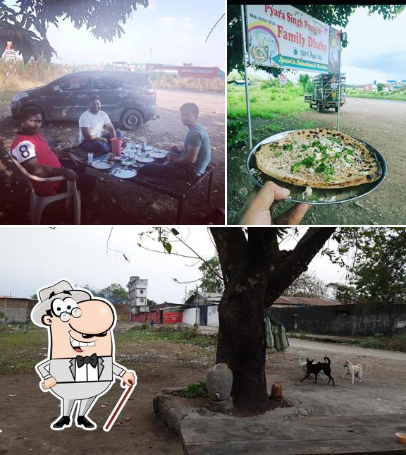 Check out how PIYARA SINGH DA DHABA looks outside