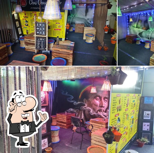 The interior of MBA Tea Cafe