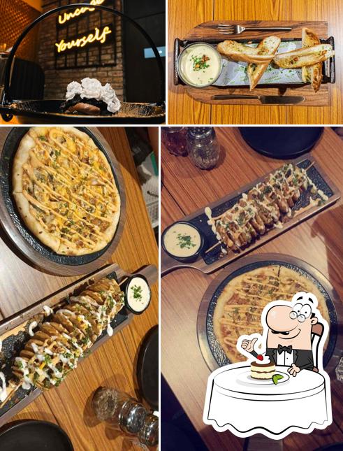 Cheese On D Rocks serves a variety of desserts
