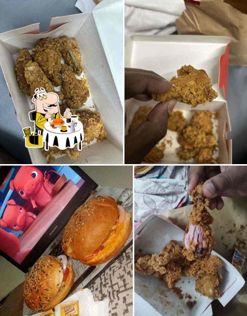 Food at Danny's Fried Chicken