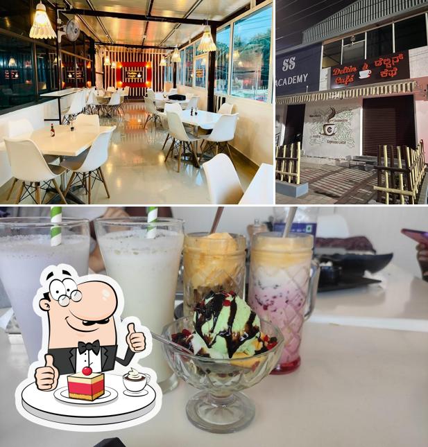 Deltin Cafe offers a variety of desserts