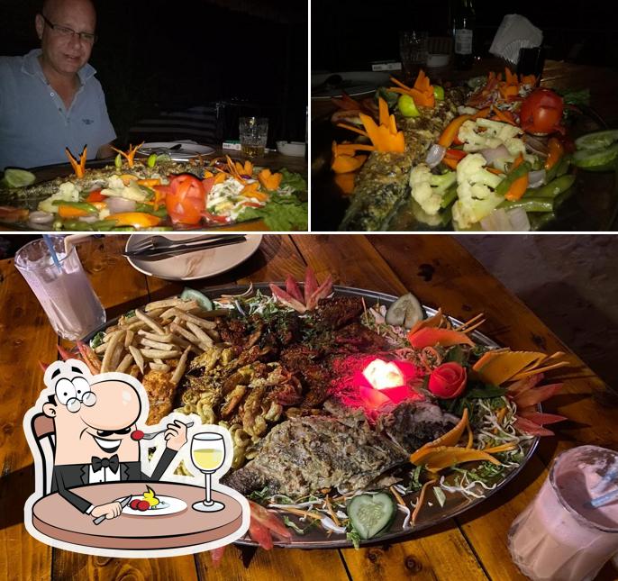 Food at Dreams of Palolem Beach Resort