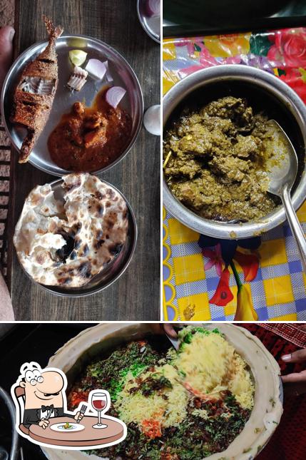 Food at Eshwar Dhaba