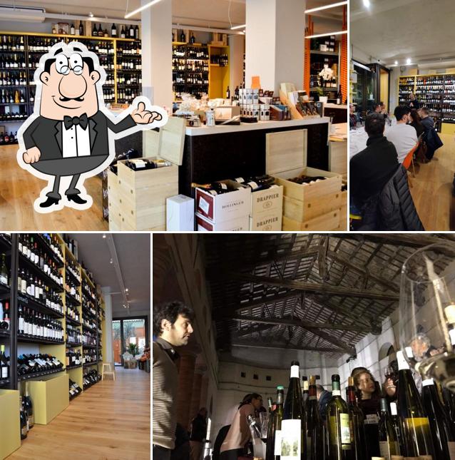 Gli interni di Galli Enoteca