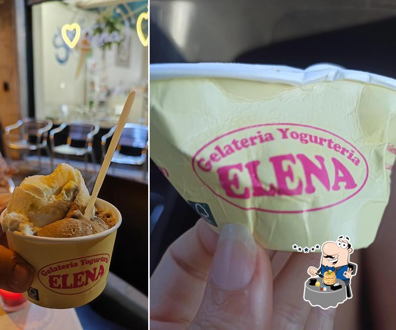 Cibo al Gelateria Elena
