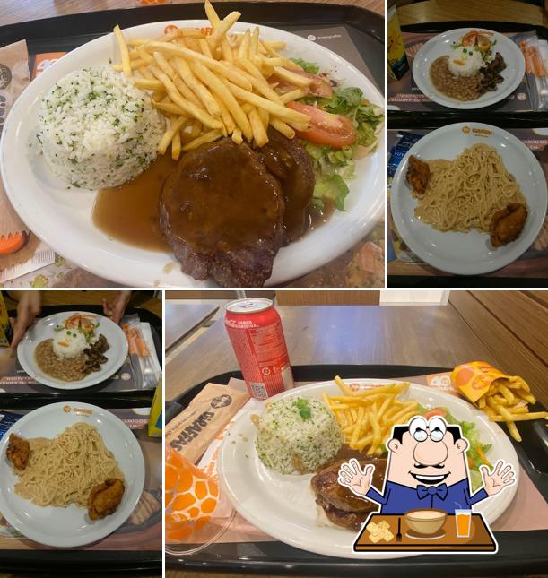 Platos en Giraffas Shopping Center Vale