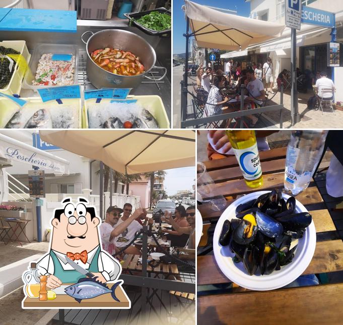 La pescheria da Giò. Panini di mare propone un menu per gli amanti del pesce