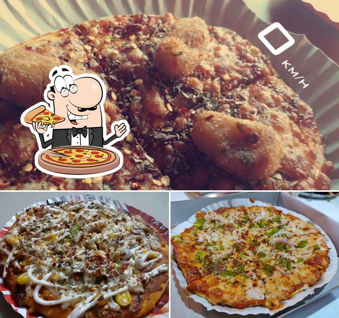 Try out pizza at Muffinos