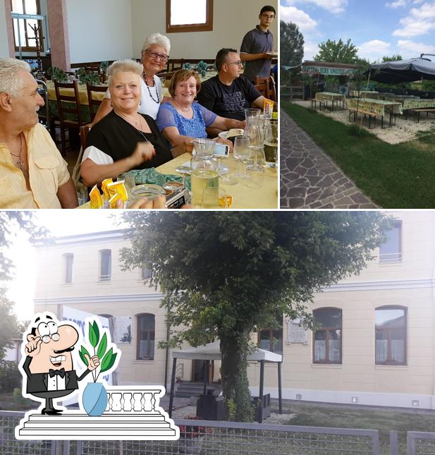 Questa è la immagine che presenta la esterno e tavolo da pranzo di Giramondo