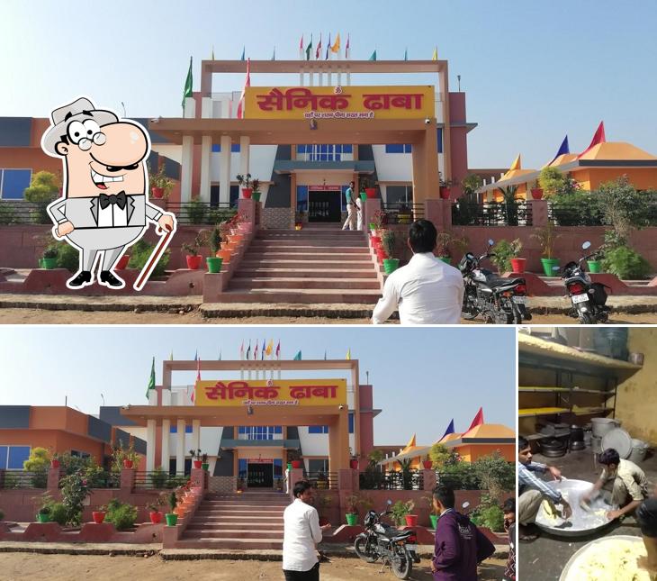The exterior of Sainik Dhaba