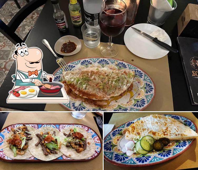 Omelettes al Scalia Comida Mexicana