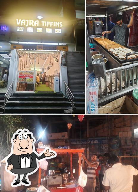 The interior of Vajra Tiffins & Caterers