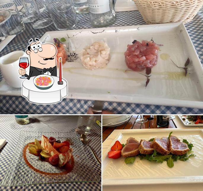 Tartare di tonno al Ristorante La Scogliera