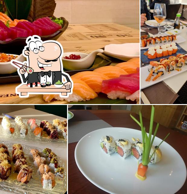 Il sushi è il cibo tradizionale della cucina giapponese