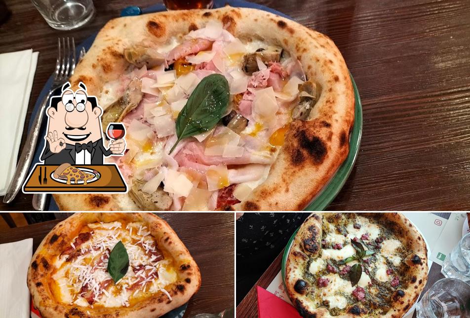 Scegli tra le molte varianti di pizza