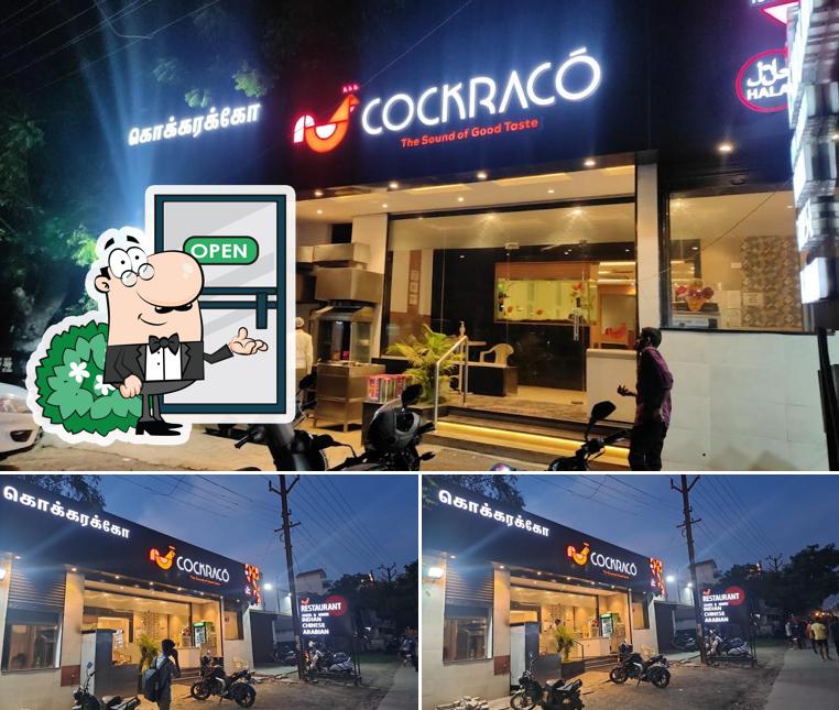 Check out how CockRaCo Restaurant The Sound Of Good Taste looks outside