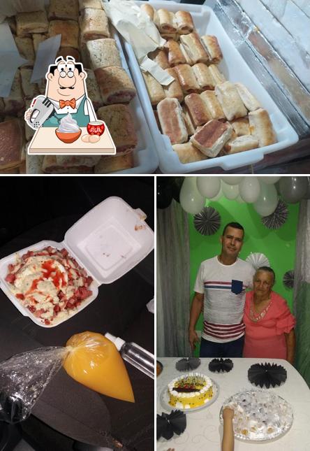 Peça uma das sobremesas