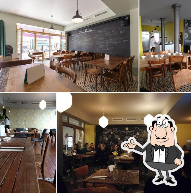 Dai un'occhiata agli interni di Lucky Dumpling