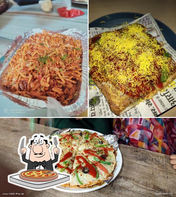 Order various kinds of pizza