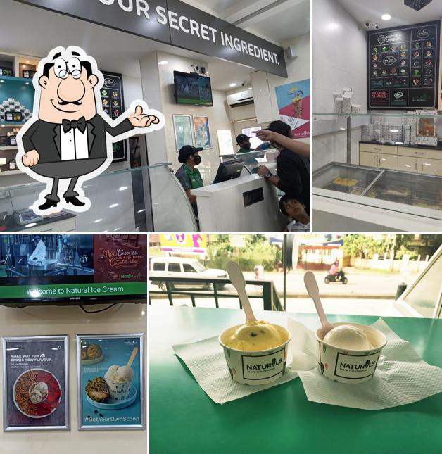 Check out how Naturals Ice Cream looks inside