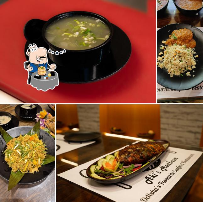 Food at Aki's Harbour