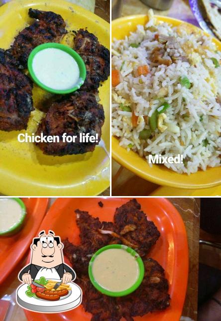 Food at Arabian Grills and Kebabs