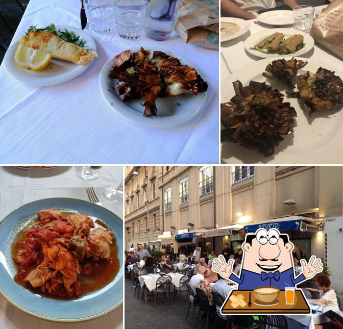 Cibo al BaGhetto Ristorante Kosher-Portico d'Ottavia