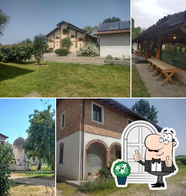 Gli esterni di Cascina Contina
