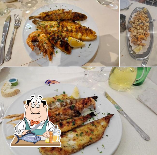Salmone grigliato al Delizie Di Mare