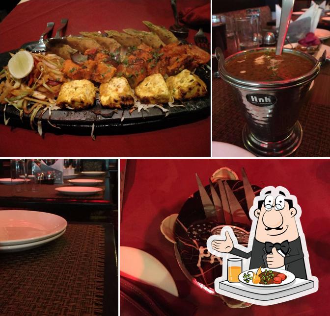 Food at Dragon's Maharani