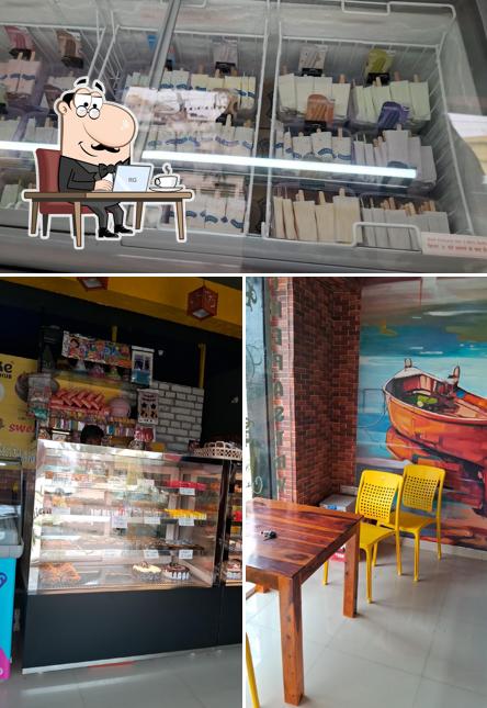 The interior of Face Cake Anekal