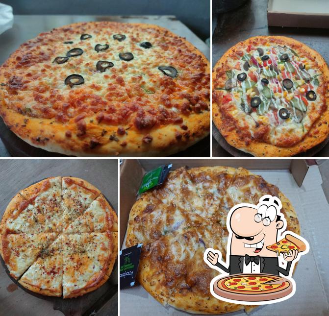 Get pizza at Fiery Kitchen