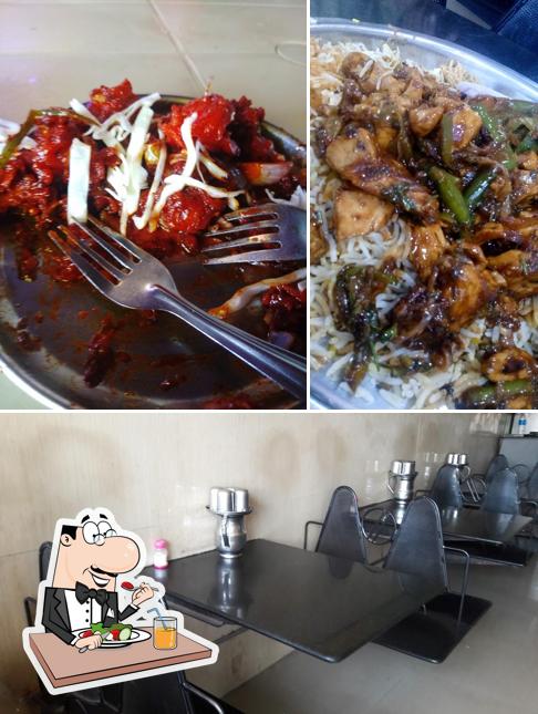 Among various things one can find food and interior at Hotel Niyaz Khanaval