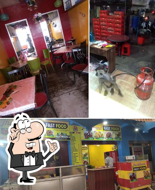 The interior of Jharkhand Fast Food