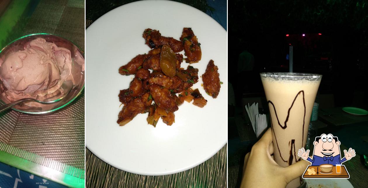 Food at Aangan resturant