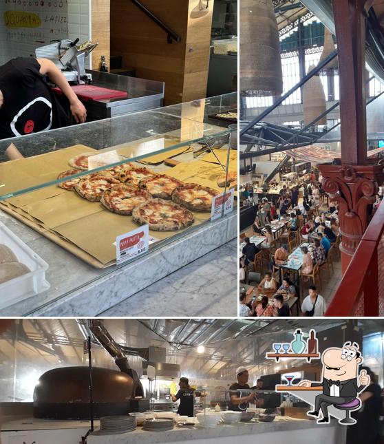 Gli interni di La pizza di Romualdo