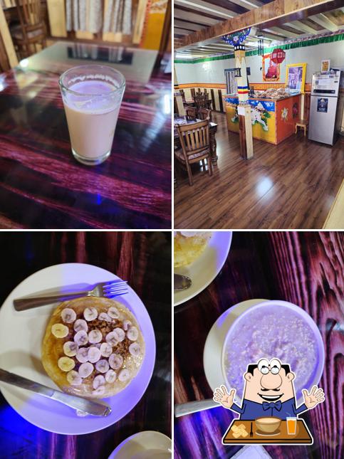 Clam chowder at Millennium monastery restaurant
