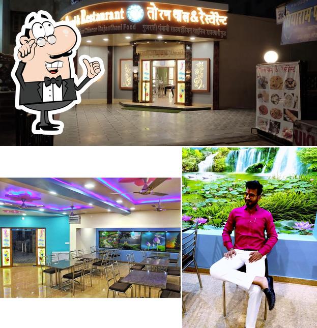 The interior of Toran Thaal & Restaurant