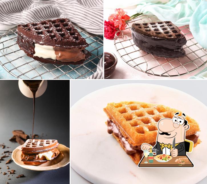 Food at The Belgian Waffle Co