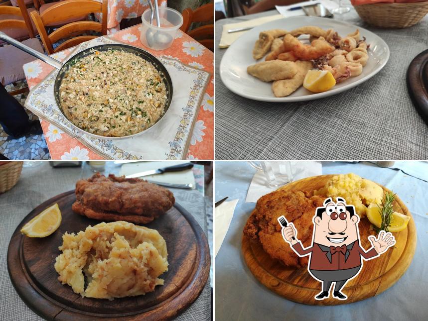 Platti al La Trattoria da Ucio c'è