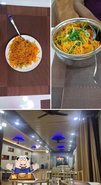 The restaurant's food and interior