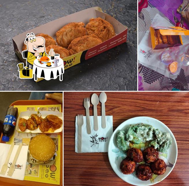 Meals at Wow! Momo