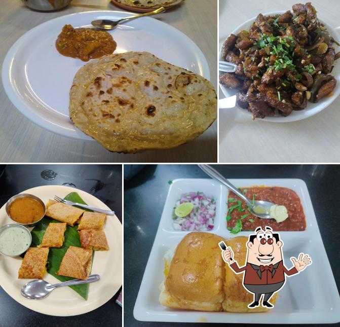Food at Dinki Dine Veg Restaurant